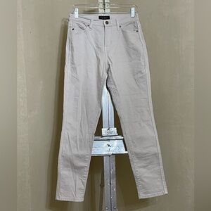 BANANA REPUBLIC CREAM JEANS CURVY STRAIGHT SZ 25/0